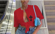 Load image into Gallery viewer, Cross Tye up
